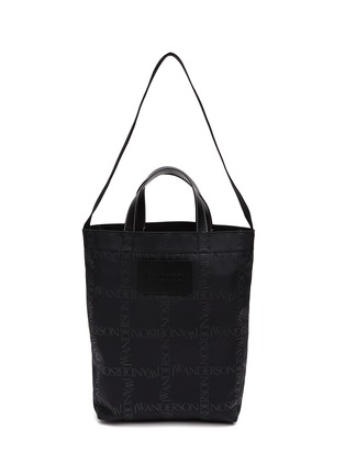 Main View - Click To Enlarge - JW ANDERSON - Logo Jacquard Shopper Tote