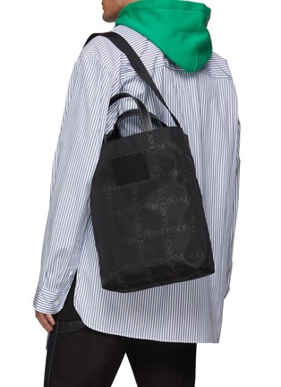 Figure View - Click To Enlarge - JW ANDERSON - Logo Jacquard Shopper Tote