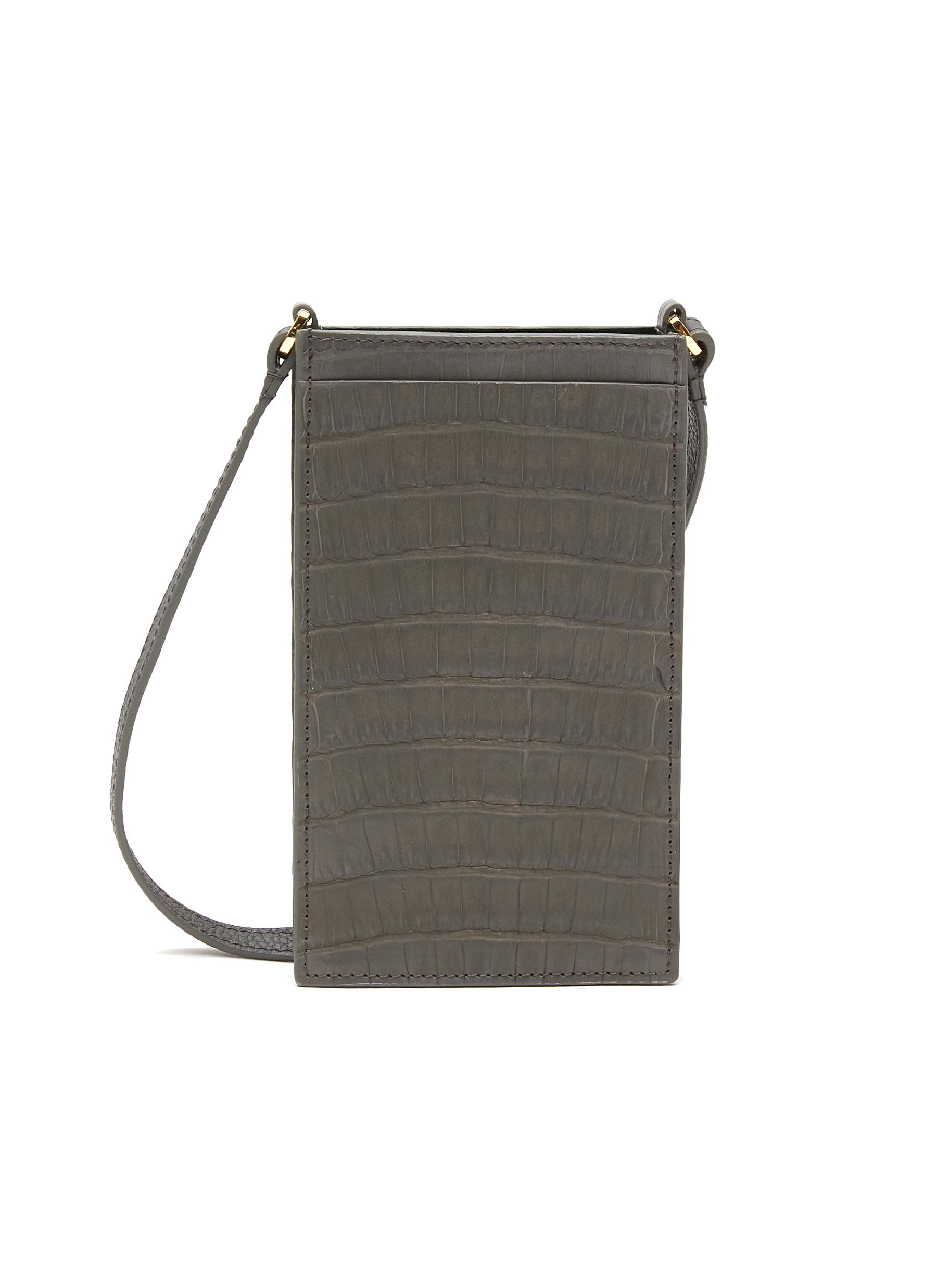 leather phone pouch crossbody