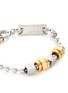 Detail View - Click To Enlarge - IN GOLD WE TRUST - AI' Metal Charm Beaded Bracelet
