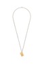 Main View - Click To Enlarge - IN GOLD WE TRUST - SIM Card Pendant Metal Necklace