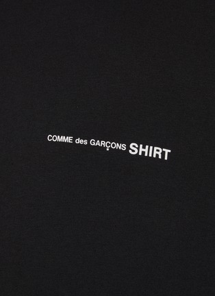  - COMME DES GARÇONS SHIRT - Chest logo print T-shirt