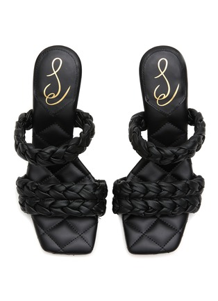 Detail View - Click To Enlarge - SAM EDELMAN - ‘MEGHAN’ TRIPLE BAND BRAIDED LEATHER MULES