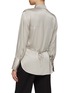 Back View - Click To Enlarge - VINCE - Tie back spread collar blouse