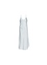 Main View - Click To Enlarge - FRETTE - EXTRA SMALL ECHO SPAGHETTI STRAP LONG NIGHTGOWN — AZURE