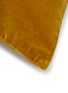 Detail View - Click To Enlarge - FRETTE - Luxury Silk Velvet Decorative Cushion Case – Citrine Green