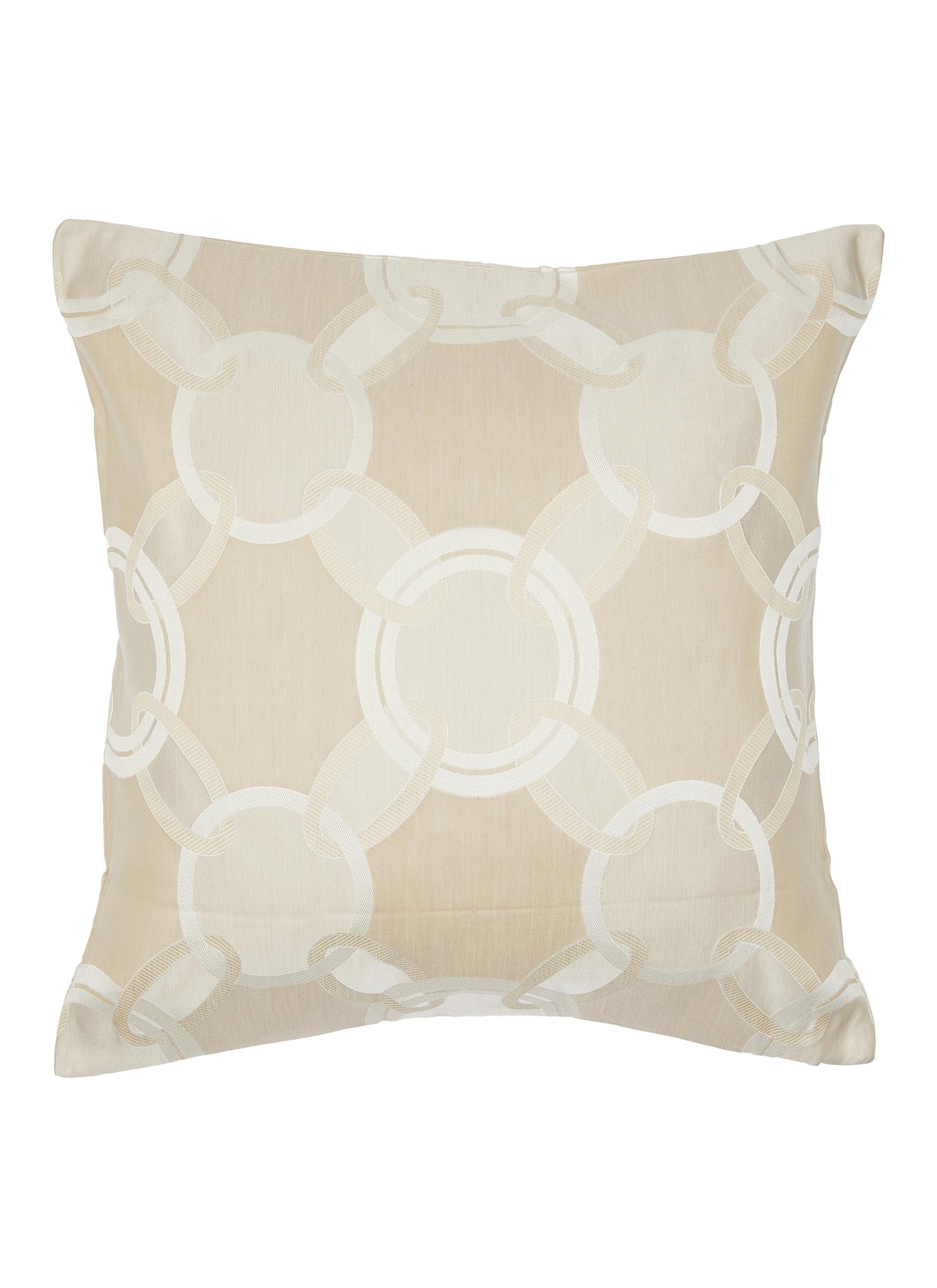 Luxury Chains Decorative Pillow Case - Beige/Ivory
