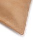 Detail View - Click To Enlarge - FRETTE - Luxury Suede Decorative Cushion Case 65x65cm – Camel