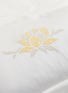FRETTE - Peonia Embroidered Boudoir Sham – Milk/Citrine Green