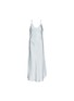 Main View - Click To Enlarge - FRETTE - SMALL ECHO SPAGHETTI STRAP LONG NIGHTGOWN — AZURE