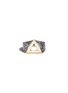 Detail View - Click To Enlarge - JOHN HARDY - Classic Chain' Reticulated Silver 18K Gold Tiga Signet Ring