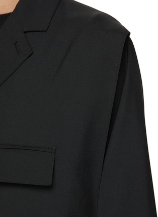  - RE: BY MAISON SANS TITRE - Classic Relaxed Fit Structured Shoulder Coat