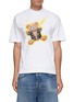 Main View - Click To Enlarge - DOMREBEL - Teddy Bear Print Cotton Jersey T-Shirt