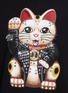  - DOMREBEL - Lucky Cat Print Cotton Jersey Sweatshirt