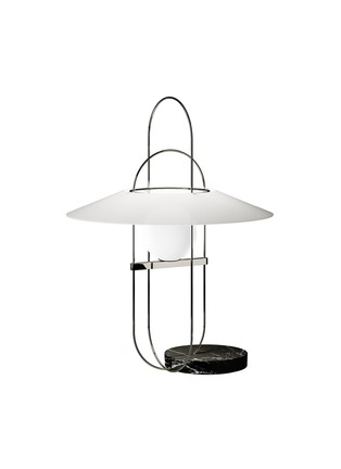 Main View - Click To Enlarge - FONTANA ARTE - Setareh Glass Table Lamp – Glossy Black/White