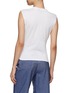 THEORY - Wrap front cotton tank top