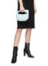 Figure View - Click To Enlarge - BOTTEGA VENETA - ‘Jodie' Mini Intrecciato Leather Hobo Bag