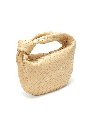 Detail View - Click To Enlarge - BOTTEGA VENETA - ‘Teen Jodie' intrecciato leather knotted hobo bag