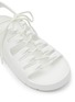 Detail View - Click To Enlarge - BOTTEGA VENETA - Lace-up gel rubber sandals