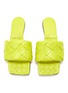Figure View - Click To Enlarge - BOTTEGA VENETA - ‘Lido' intreccio leather flat sandals