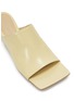 Detail View - Click To Enlarge - BOTTEGA VENETA - Square toe wide band leather sandals