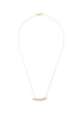 Main View - Click To Enlarge - ATELIER PAULIN - ‘Amour’ 14k Gold Cursive Necklace