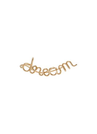 Main View - Click To Enlarge - ATELIER PAULIN - ‘Dream’ 14k Gold Cursive Left Earcuff
