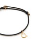 Detail View - Click To Enlarge - ATELIER PAULIN - YOUR WAY' CORDS 18K GOLD INITIAL BRACELET – Q