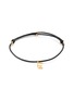 Main View - Click To Enlarge - ATELIER PAULIN - ‘Your Way’ 18k Gold Initial Charm Cord Bracelet – E