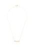 Main View - Click To Enlarge - ATELIER PAULIN - Dream' 14k Gold Cursive Pendant Necklace