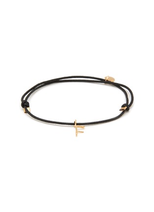 Main View - Click To Enlarge - ATELIER PAULIN - YOUR WAY' 18K GOLD INITIAL BRACELET – F