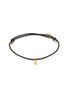 ATELIER PAULIN - ‘Your Way’ 18k Gold Initial Charm Cord Bracelet – K