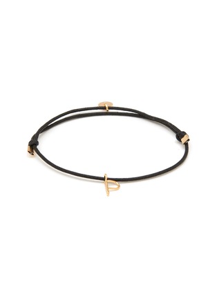 Main View - Click To Enlarge - ATELIER PAULIN - YOUR WAY' 18K GOLD INITIAL BRACELET – P