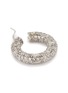 Detail View - Click To Enlarge - JIL SANDER - ‘Brilliance' crystal embellished hoop earrings