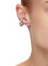 Front View - Click To Enlarge - JIL SANDER - ‘Brilliance’ Swarovski Crystals Ear Cuff Set of Four