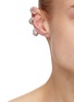 Figure View - Click To Enlarge - JIL SANDER - ‘Brilliance’ Swarovski Crystals Ear Cuff Set of Four