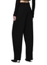 Back View - Click To Enlarge - WARDROBE.NYC - Pleated Virgin Wool Loose Fit Tailored Pants