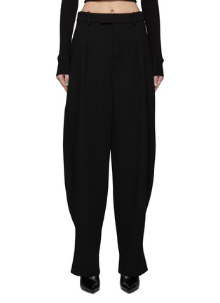 Main View - Click To Enlarge - WARDROBE.NYC - Pleated Virgin Wool Loose Fit Tailored Pants