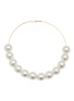 Main View - Click To Enlarge - JIL SANDER - GIANT MULTI PEARLS NECKLACE