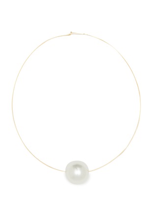 Main View - Click To Enlarge - JIL SANDER - GIANT PEARLS NECKLACE