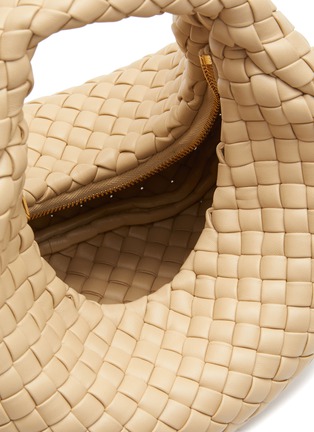 Detail View - Click To Enlarge - BOTTEGA VENETA - Intreccio padded leather mini hobo bag