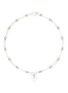 Main View - Click To Enlarge - JÜÜ JÜÜ - Jade Donut Pearl Swarovski Crystal 18K White Gold Plated Necklace