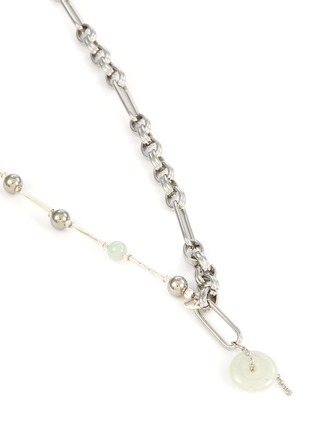 Detail View - Click To Enlarge - JÜÜ JÜÜ - Jade Pendant Chain Necklace