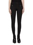 Main View - Click To Enlarge - RTA - ‘ROMINA‘ ZIP POCKET DETAIL HIGH RISE SKINNY JEANS