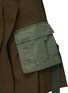  - SACAI - Asymmetric Pleated Mini Wrap Skirt