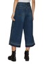 Back View - Click To Enlarge - SACAI - High Rise Flare Cropped Denim Pants