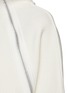 - SACAI - Asymmetric Hem Side Zip Cotton Blend Top