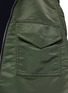  - SACAI - ‘Sponge Sweat X MA-1’ Sweatshirt dress