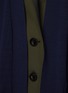 SACAI - Hybrid Suiting Colour Blocking Cardigan