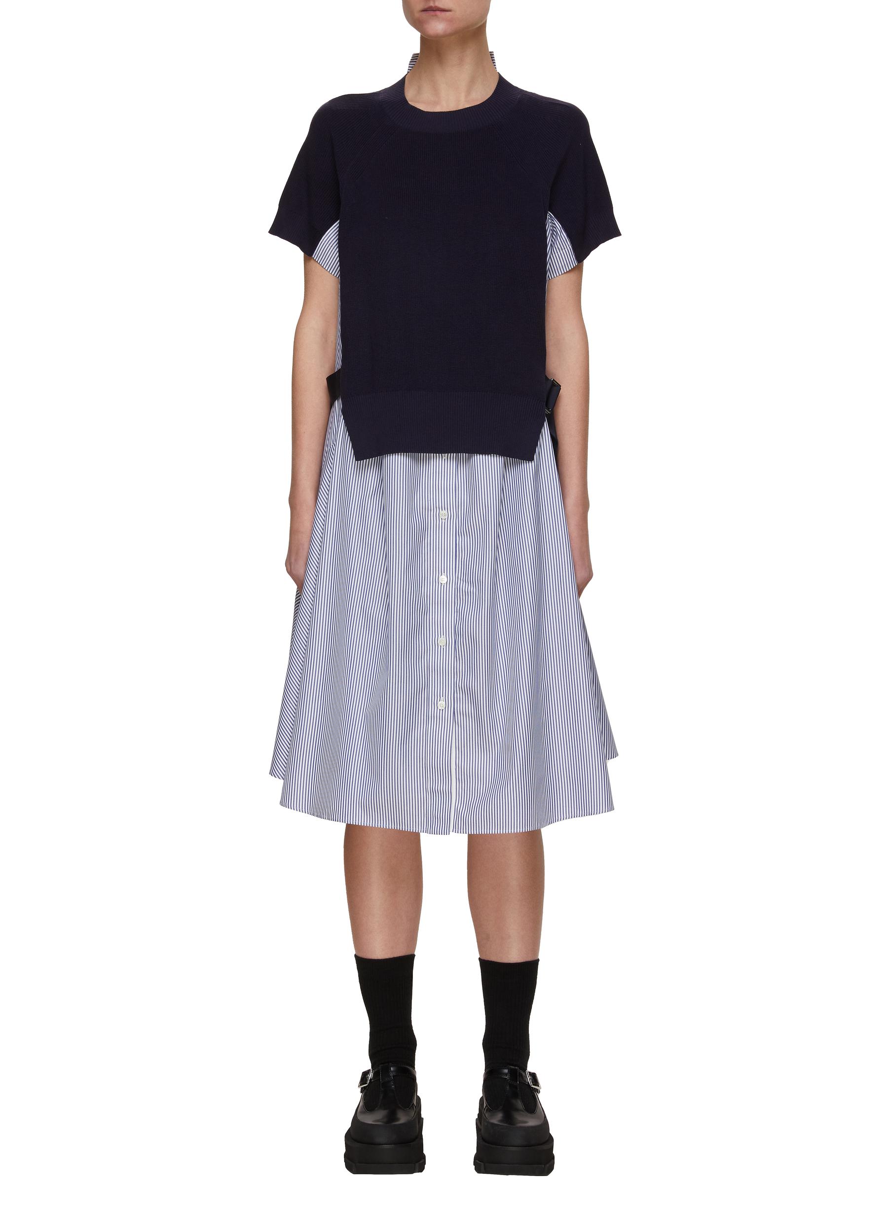 sacai shirt dress